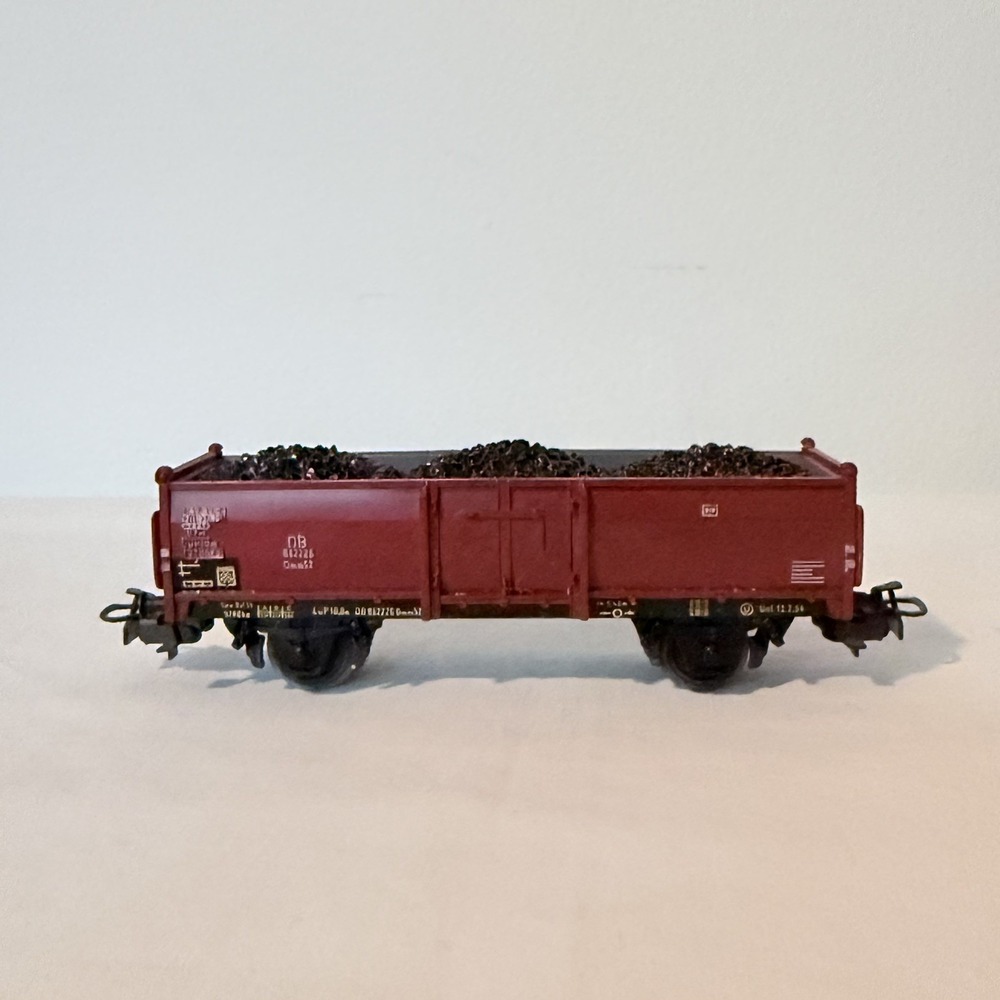 Marklin H0 4604 Open Goods Wagon w/ Coal Load DB Model Train Car 1959-68 LN - Picture 6 of 6